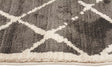 Moroccan Style  Rustic Design Grey Rug
