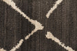 Moroccan Style  Rustic Design Grey Rug
