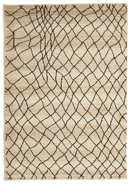 Moroccan Style  Web Design Cream Rug