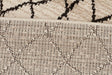 Moroccan Style  Web Design Cream Rug