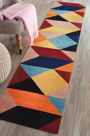 Matrix Pure Wool Sunset Runner Rug