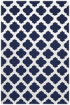 Nomad Pure Wool Flatweave 15 Navy Ivory Rug