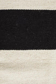 Nomad Pure Wool Flatweave 16 Black Runner