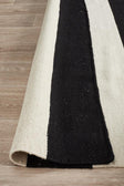 Nomad Pure Wool Flatweave 16 Black Runner