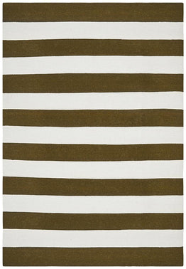 Nomad Pure Wool Flatweave 16 Olive Rug