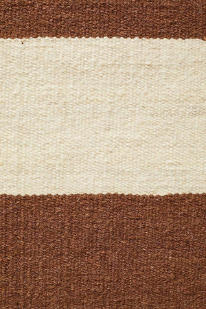 Nomad Pure Wool Flatweave 16 Taupe Rug