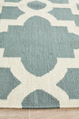 Nomad Pure Wool Flatweave 17N Blue Runner