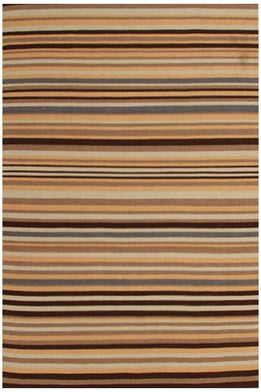 Nomad Pure Wool Flatweave 2 Beige Rug