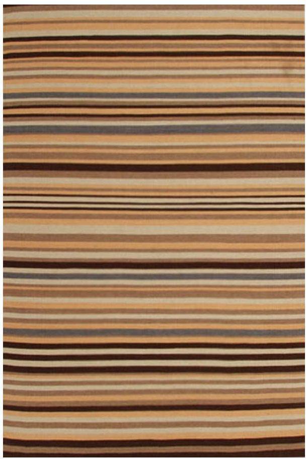 Nomad Pure Wool Flatweave 2 Beige Rug