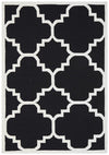 Nomad Pure Wool Flatweave 23 Black Rug