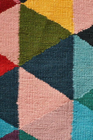 Nomad Pure Wool Flatweave 28 Multi Rug