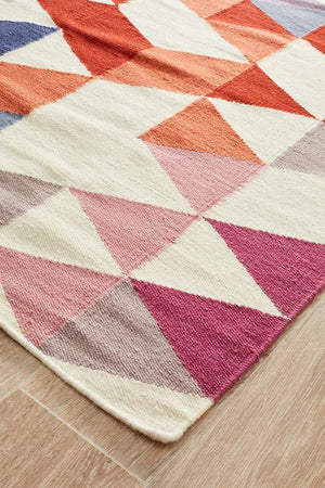 Nomad Pure Wool Flatweave 35 Multi Rug