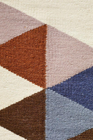 Nomad Pure Wool Flatweave 35 Multi Rug