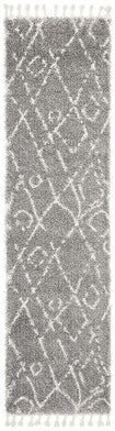 Saffron 55 Silver Runner Rug