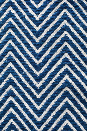 Spirit Chevron Navy Rug