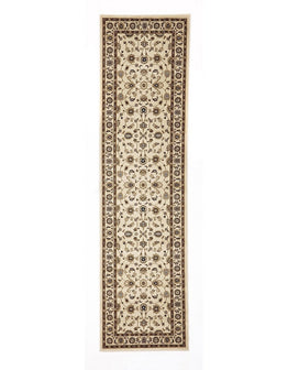 Sydney Classic Runner Ivory With Ivory Border Runner Rug