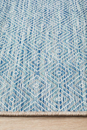 Rug Culture Terrace 5500 Blue Runner Rug