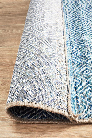 Rug Culture Terrace 5500 Blue Runner Rug