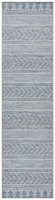 Rug Culture Terrace 5505 Blue Runner Rug