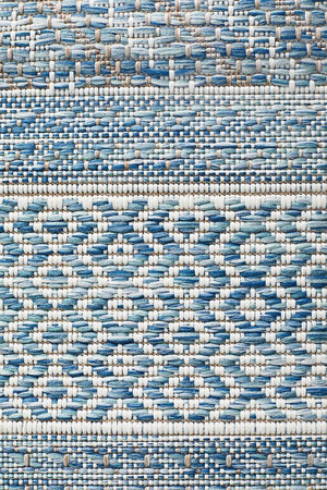 Rug Culture Terrace 5505 Blue Runner Rug