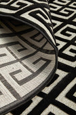 York Brenda Black & Gold Rug
